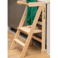 Extra Strong Montessori Learning tower, Learning Step Stool, Kitchen Helper Sturdy and Foldable