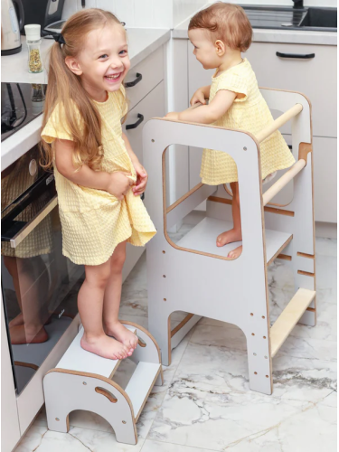 Learning tower Toddler Tower Step Stool, Kitchen Helper Stool for Toddlers