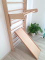 Wooden Swedish Ladder with Slider indoor playground Kittenfield K3200