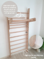 Wooden Swedish Ladder with Slider indoor playground Kittenfield K3200