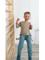 Wooden Swedish Ladder with Slider indoor playground Kittenfield K3200