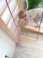 Wooden Swedish Ladder with Slider indoor playground Kittenfield K3200