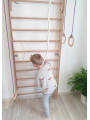 Wooden Swedish Ladder with Slider indoor playground Kittenfield K3200