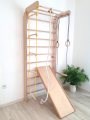 Wooden Wall Bars Climbing Frame – Indoor Playground P320